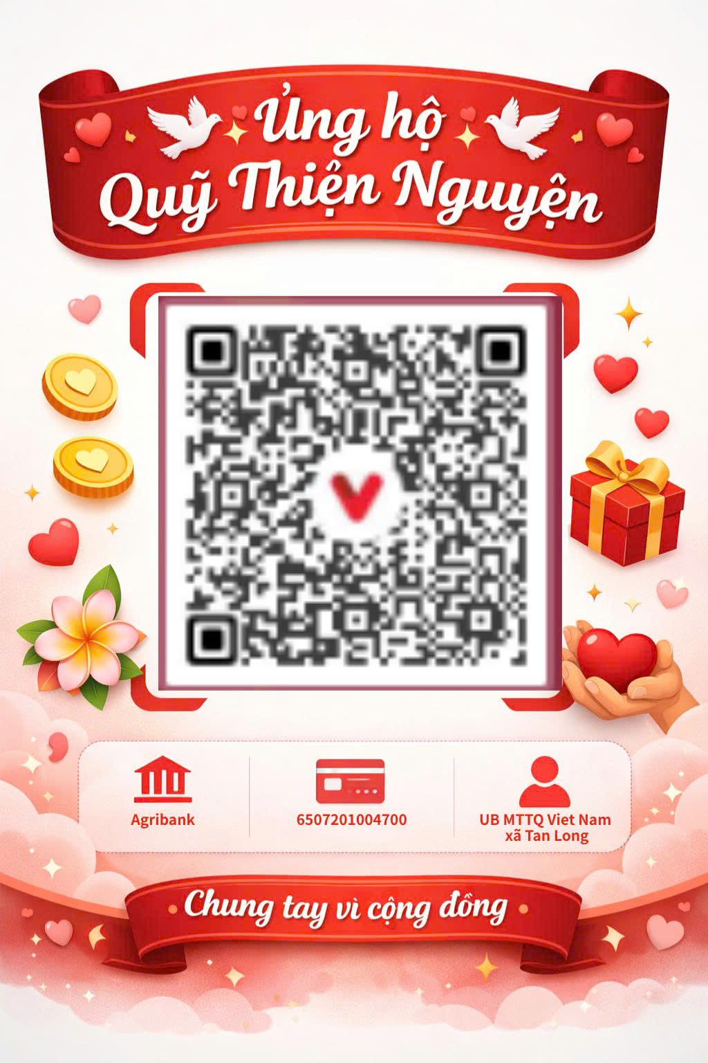 QR Code ủng hộ